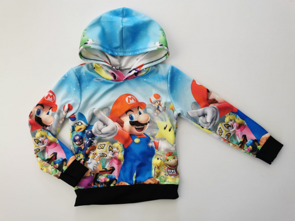 Kapuzenpullover Super Mario